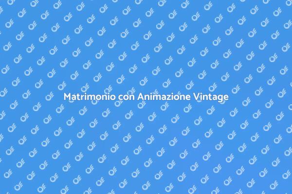 Un Matrimonio Vintage Indimenticabile