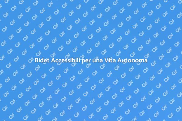 Perché Scegliere un Bidet per Disabili?