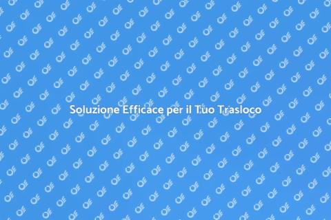 Noleggio Piattaforma per Trasloco