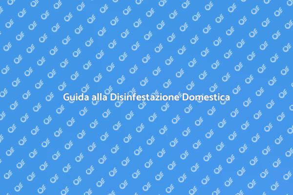 Disinfestazione: I Primi Passi
