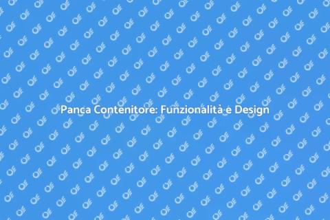 Panca Contenitore: Versatilità e Stile