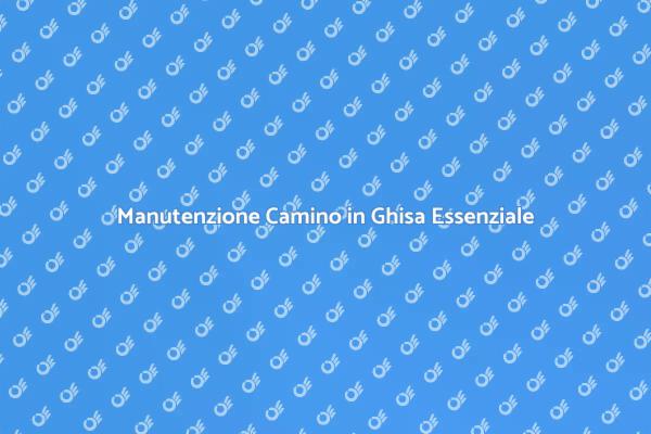 Guida alla Revisione del Camino in Ghisa