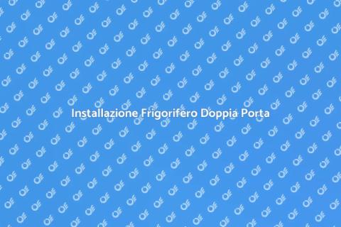 Montare Frigorifero Doppia Porta