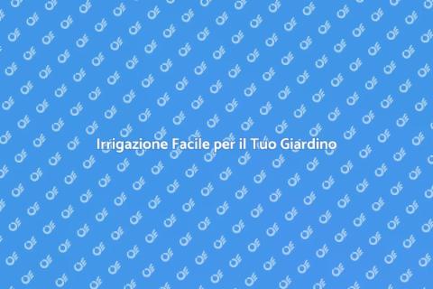 Sistema di Irrigazione Versatile e Facile