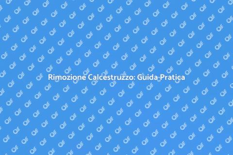 Estirpare Calcestruzzo da Strutture
