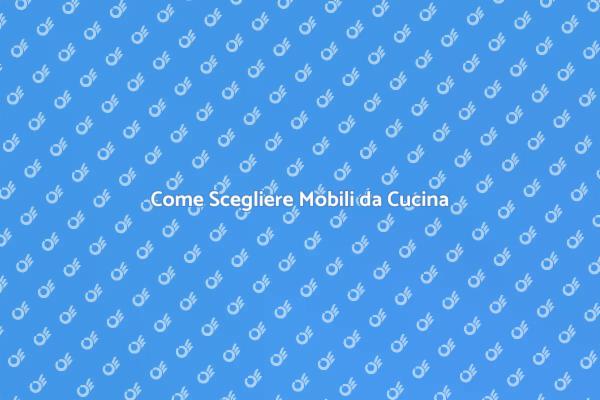 Trasforma la tua Cucina con i Mobili Giusti