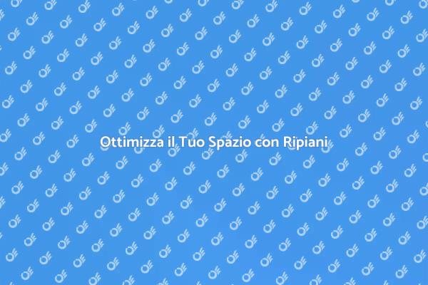 Trasforma il Tuo Spazio con Ripiani