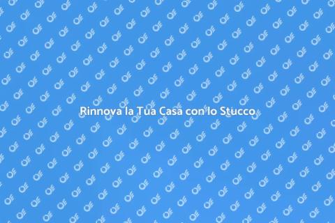 Verniciare lo Stucco per Esterni