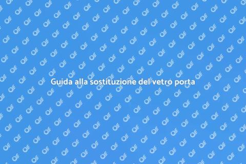 Sostituire il vetro di una porta