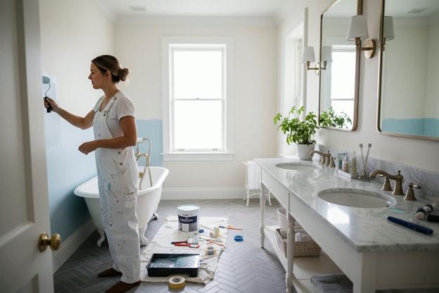 Dipingere un bagno