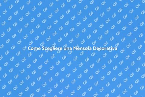 Mensola Decorativa: Arreda con Stile