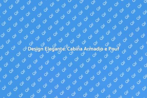 Cabina Armadio Su Misura e Pouf