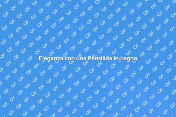 Trasforma il Tuo Spazio con Stile