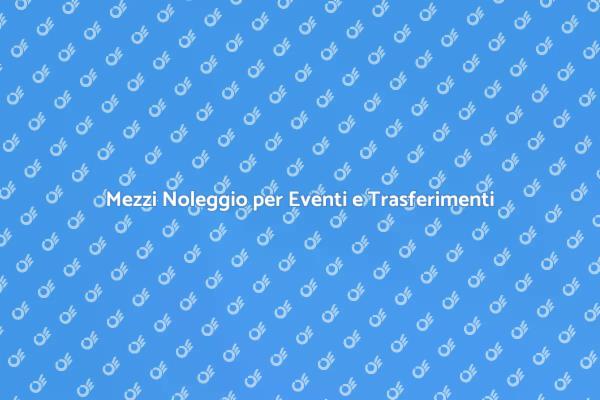Trasporto Persone: Noleggio Facile e Veloce