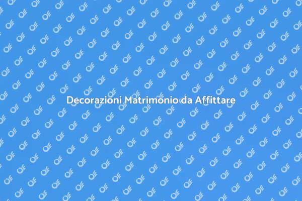 Trasforma il Tuo Matrimonio con Allestimenti