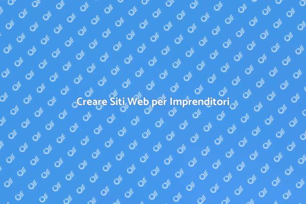 Costruisci il Tuo Sito Web Oggi