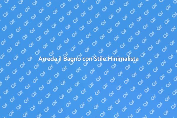Scelta Vincente: Mobile da Bagno