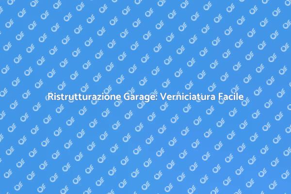 Rinnova il Tuo Cancello del Garage