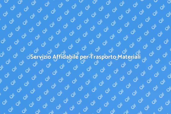 Trasporto Materiali: Chiave per Ristrutturazioni