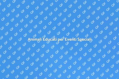 Educare Animali per Inaugurazioni
