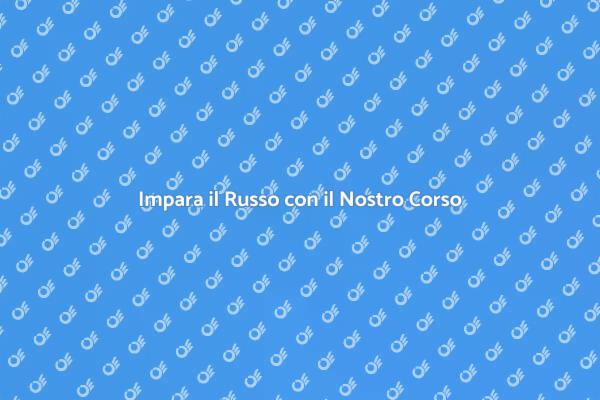 Corso di Russo: Comprensione Orale