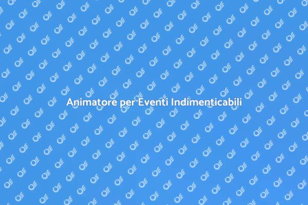 Trasforma il Tuo Evento con un Animatore