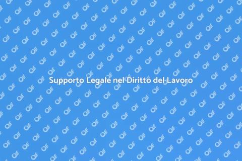 Assistenza Legale Diritto del Lavoro