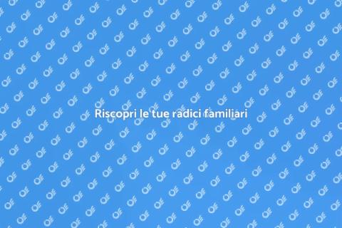 Fare un albero genealogico facile