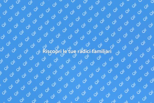 L'importanza di fare un albero genealogico