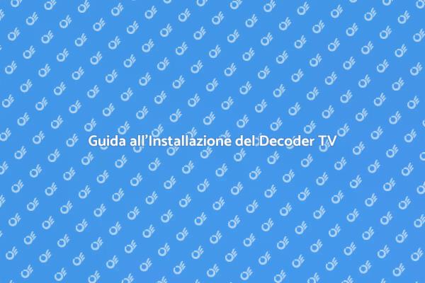 Come Installare un Decoder TV