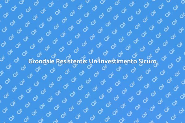 Grondaie in Plastica: Proteggi la Tua Casa