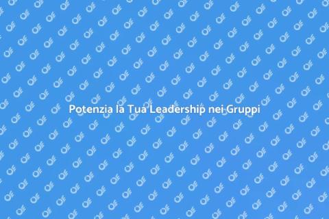 Seminario sulla Gestione dei Gruppi