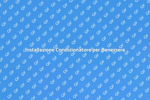 Condizionatore: Comfort nei Centri Benessere