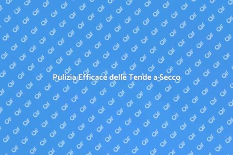 Lavaggio a Secco delle Tende