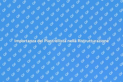 Piastrellista Professionista per Ristrutturazioni