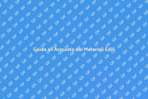Acquista Materiali per Ristrutturazione