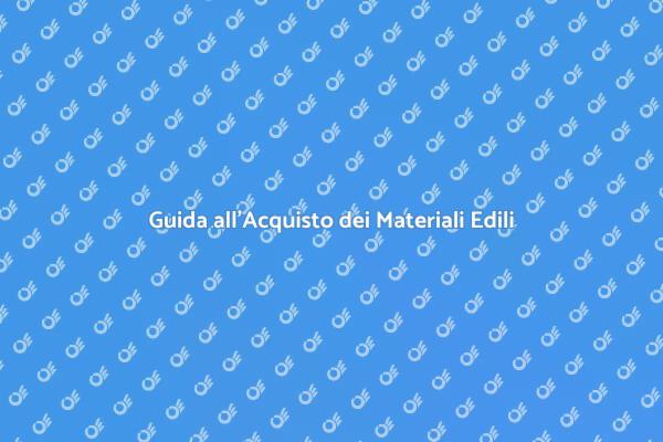 Materiali Essenziali per Ristrutturare