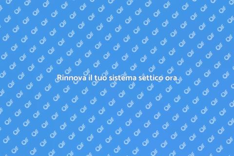 Sostituire il sistema settico oggi