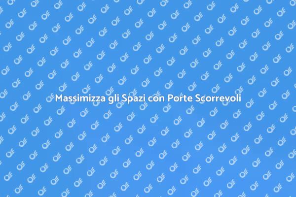 Eleganza e Funzionalità delle Porte Scorrevoli