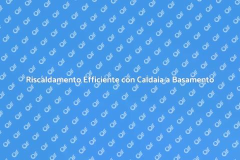 Caldaia a Basamento: Efficienza per Grandi Spazi