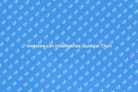 Valutazione titoli e strumenti finanziari