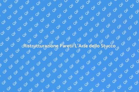 Finitura Pareti con Stucco: Rinnova Casa