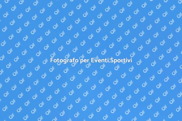 Immortala il Tuo Evento Sportivo