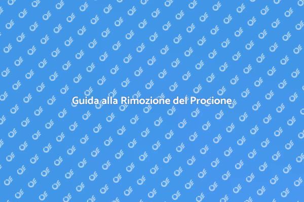 Sicurezza nella Rimozione del Procione