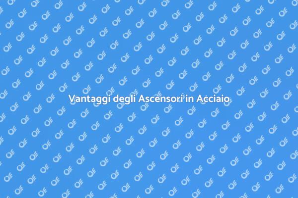 Ascensori in Acciaio: Scopri i Vantaggi
