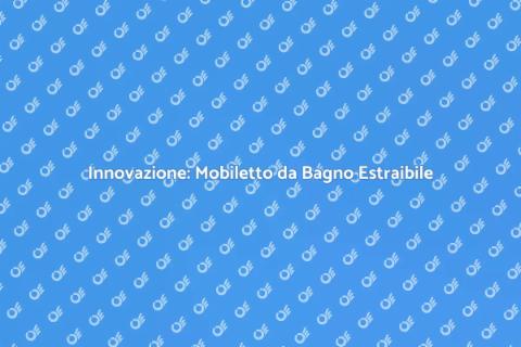 Mobiletto Bagno con Cestello Estraibile