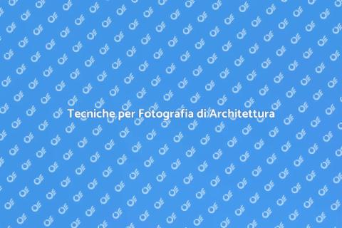 Ispirazione per Fotografia Architettonica