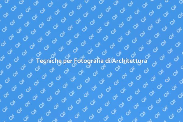 Cattura la Bellezza degli Edifici