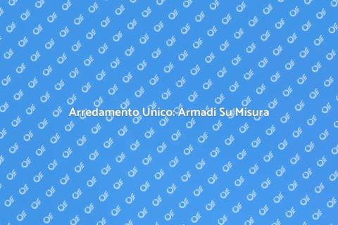 Armadio Su Misura con Finiture Antica