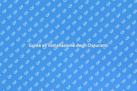 Installare Oscuranti per la Finestra